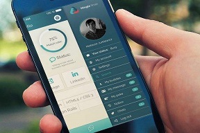 上海新道仑售后管理系统手机界面UI优化升级。